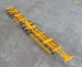 JX 1:14 B-Doppel-Trailer Road-Train gelb für Container 40ft