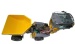 LESU 1:14 4x4 Mini-Kipper 6MDX grau/gelb RTR mit FS-i6s