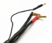 MR33 2S All-Black Charging Lead - 600mm - (4/5mm Dual Plug -