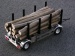 Kurzholz-Anhänger Bausatz (TAMIYA) mit Feststellbremse