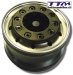 Mutternschutzring Stahl schwarz für ttm601/603 2 Stück