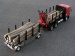 Kurzholz-Anhänger Bausatz (TAMIYA) mit Feststellbremse