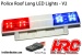 Lichtset - 1/10 TC/Drift - LED - JR Stecker - Polizei