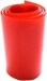 Schrumpfschlauch rot transparent. 68mm Flach Ø42 1M