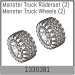 Absima Monster Truck Räderset (2), #1330381