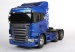 Tamiya 1:14 RC Scania R620 6x4 Highl.blau lackiert